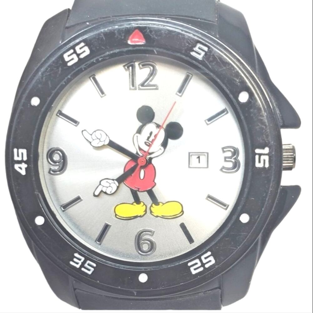 Disney Mickey Mouse Day Calendar Men's Watch